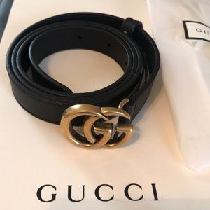Authentic Gucci Marmont Belt *on 🅿️aypal 325*